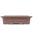 Rectangular unglazed bonsai pot by Yamaaki - 360 x 285 x 100 mm