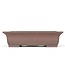 Rectangular unglazed bonsai pot by Yamaaki - 375 x 395 x 100 mm