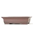 Rectangular unglazed bonsai pot by Yamaaki - 375 x 395 x 100 mm