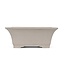 Vaso bonsai rettangolare non smaltato di Seibun - 255 x 212 x 100 mm