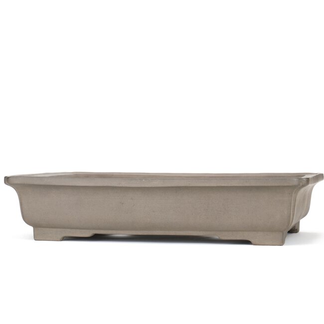 Vaso bonsai rettangolare non smaltato di Seibun - 470 x 340 x 100 mm