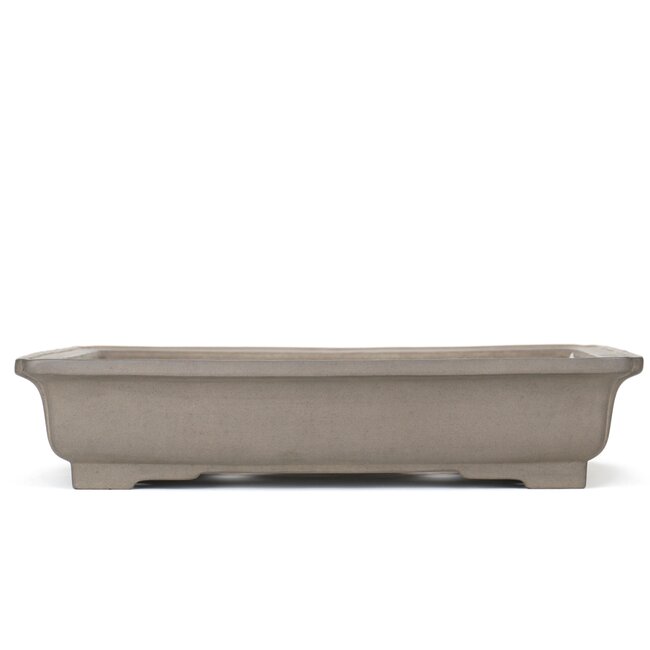 Vaso bonsai rettangolare non smaltato di Seibun - 470 x 340 x 100 mm