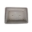 Rectangular unglazed bonsai pot by Seibun - 470 x 340 x 100 mm