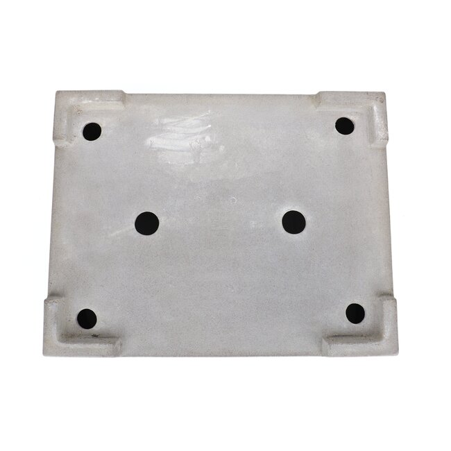 Rechthoekige ongeglazuurde bonsaipot van Kisen - 390 x 310 x 105 mm