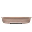 Vaso bonsai ovale non smaltato di Kisen - 415 x 435 x 75 mm