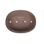 Pot à bonsaï ovale non émaillé de Yamaaki - 400 x 320 x 80 mm