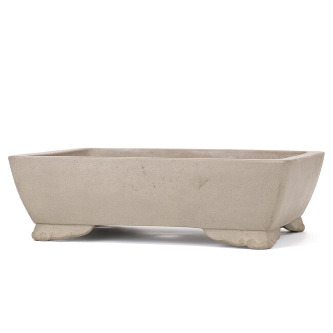 Vaso bonsai rettangolare non smaltato di Seibun - 340 x 252 x 100 mm