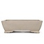 Rectangular unglazed bonsai pot by Seibun - 340 x 252 x 100 mm