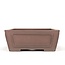 Maceta de bonsai rectangular sin esmaltar de Yamaaki - 390 x 300 x 115 mm