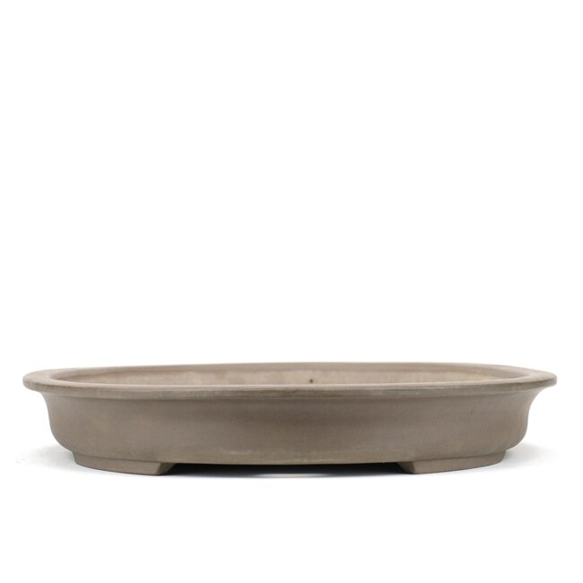 Vaso bonsai ovale non smaltato di Seibun - 580 x 445 x 70 mm