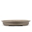 Pot à bonsaï ovale non émaillé de Seibun - 580 x 445 x 70 mm