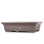 Rectangular unglazed bonsai pot by Yamaaki - 380 x 300 x 100 mm