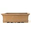 Rectangular unglazed bonsai pot by Zenigo - 390 x 290 x 90 mm