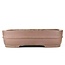 Oval unglazed bonsai pot by Kisen - 410 x 320 x 110 mm