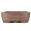 Oval unglazed bonsai pot by Kisen - 410 x 320 x 110 mm