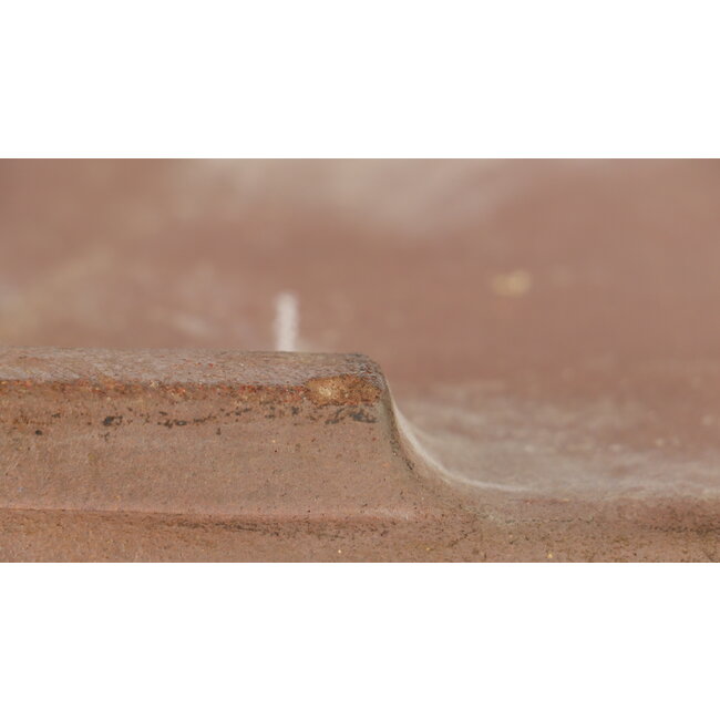 Maceta de bonsai ovalada sin esmaltar de Kisen - 410 x 320 x 110 mm