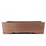 Rectangular unglazed bonsai pot by Kizan - 380 x 285 x 105 mm