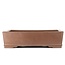 Rectangular unglazed bonsai pot by Kizan - 380 x 285 x 105 mm