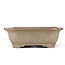 Rectangular unglazed bonsai pot by Keizan - 405 x 315 x 105 mm