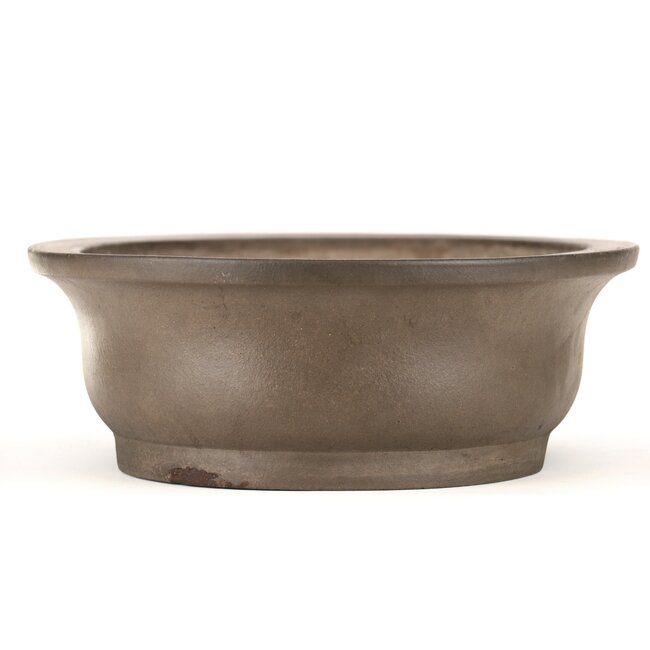 Vaso bonsai ovale non smaltato di Kisen - 380 x 315 x 110 mm