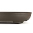 Ovaler unglasierter Bonsai-Topf von Yamaaki - 410 x 290 x 90 mm