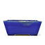 Rectangular blue bonsai pot by Terahata Satomi Mazan - 165 x 140 x 65 mm