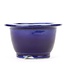 Vaso per bonsai Bonsai rotondo blu - 83 x 83 x 50 mm