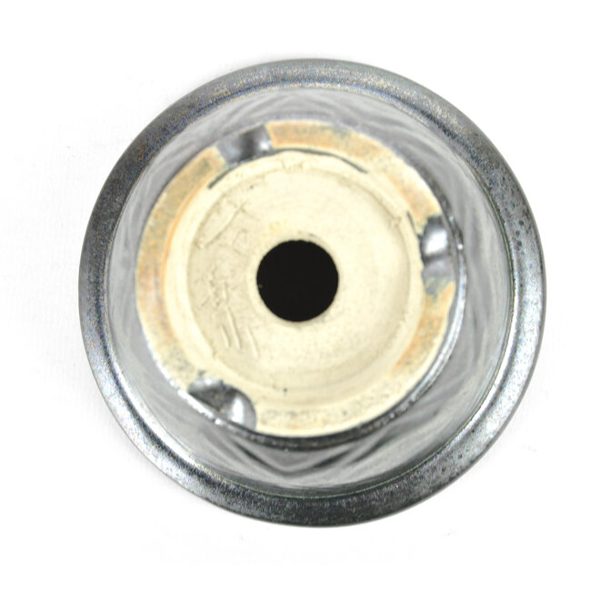 Pot à bonsaï rond gris Sa Ra Ku - 106 x 106 x 60 mm