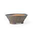 Pot à bonsaï rond marron - 112 x 112 x 45 mm