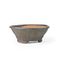 Round brown Bonsai bonsai pot - 112 x 112 x 45 mm