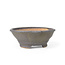 Pot à bonsaï rond marron - 112 x 112 x 45 mm