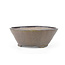 Round brown Bonsai bonsai pot - 123 x 123 x 50 mm