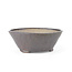 Pot à bonsaï rond marron - 123 x 123 x 50 mm