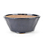 Round blue Bonsai bonsai pot - 119 x 119 x 50 mm