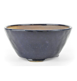 Bonsai Runde blaue Bonsai-Bonsaischale - 125 x 125 x 60 mm