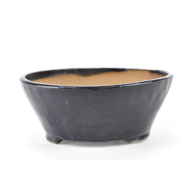 Vaso bonsai rotondo blu bonsai - 111 x 111 x 45 mm