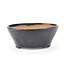 Round blue Bonsai bonsai pot - 111 x 111 x 45 mm