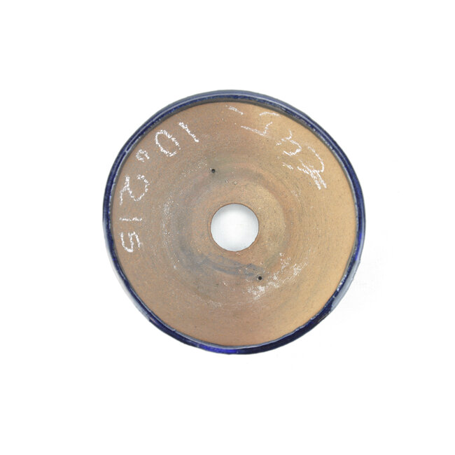 Pot à bonsaï rond bleu Bonsaï - 111 x 111 x 45 mm