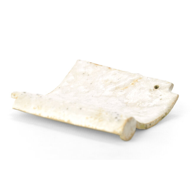 Tuile pot à bonsaï blanc - 84 x 81 x 20 mm