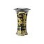 Pot fukiran noir - 182 x 182 x 28 mm