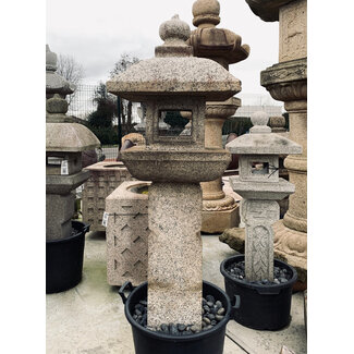 Japanese Stone Lantern Oribe Gata Ishidōrō 170 cm