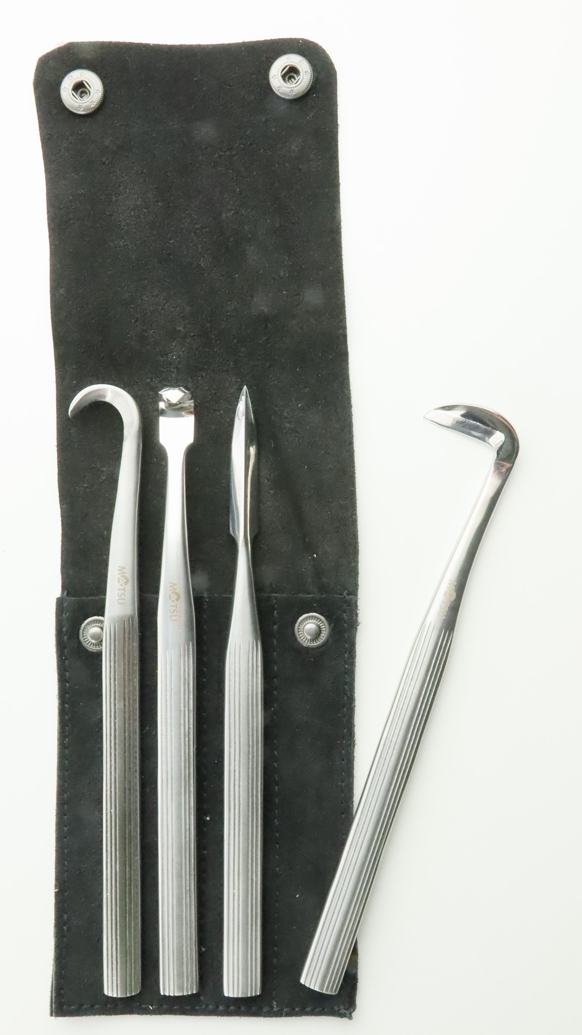 Gouge set of 4 carving tools for jin and shari; dead wood carving gouges Bonsai Plaza