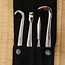 Gouge set of 4 carving tools for jin and shari | dead wood carving gouges | 35 mm wide | Matsu Bonsai Tools