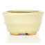 Vaso per bonsai ovale beige di Hattori - 108 x 91 x 48 mm