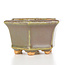 Maceta de bonsái púrpura hexagonal de Hattori - 91 x 81 x 50 mm
