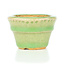 Vaso per bonsai rotondo verde di Hattori - 65 x 65 x 43 mm
