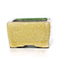 Maceta de bonsái multicolor rectangular de Terahata Satomi Mazan - 85 x 64 x 35 mm
