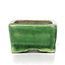 Maceta de bonsái multicolor rectangular de Terahata Satomi Mazan - 85 x 64 x 35 mm