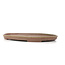 Oval purple bonsai pot by Reiho - 450 x 293 x 32 mm