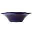 Round blue bonsai pot by Juetsu - 260 x 260 x 85 mm